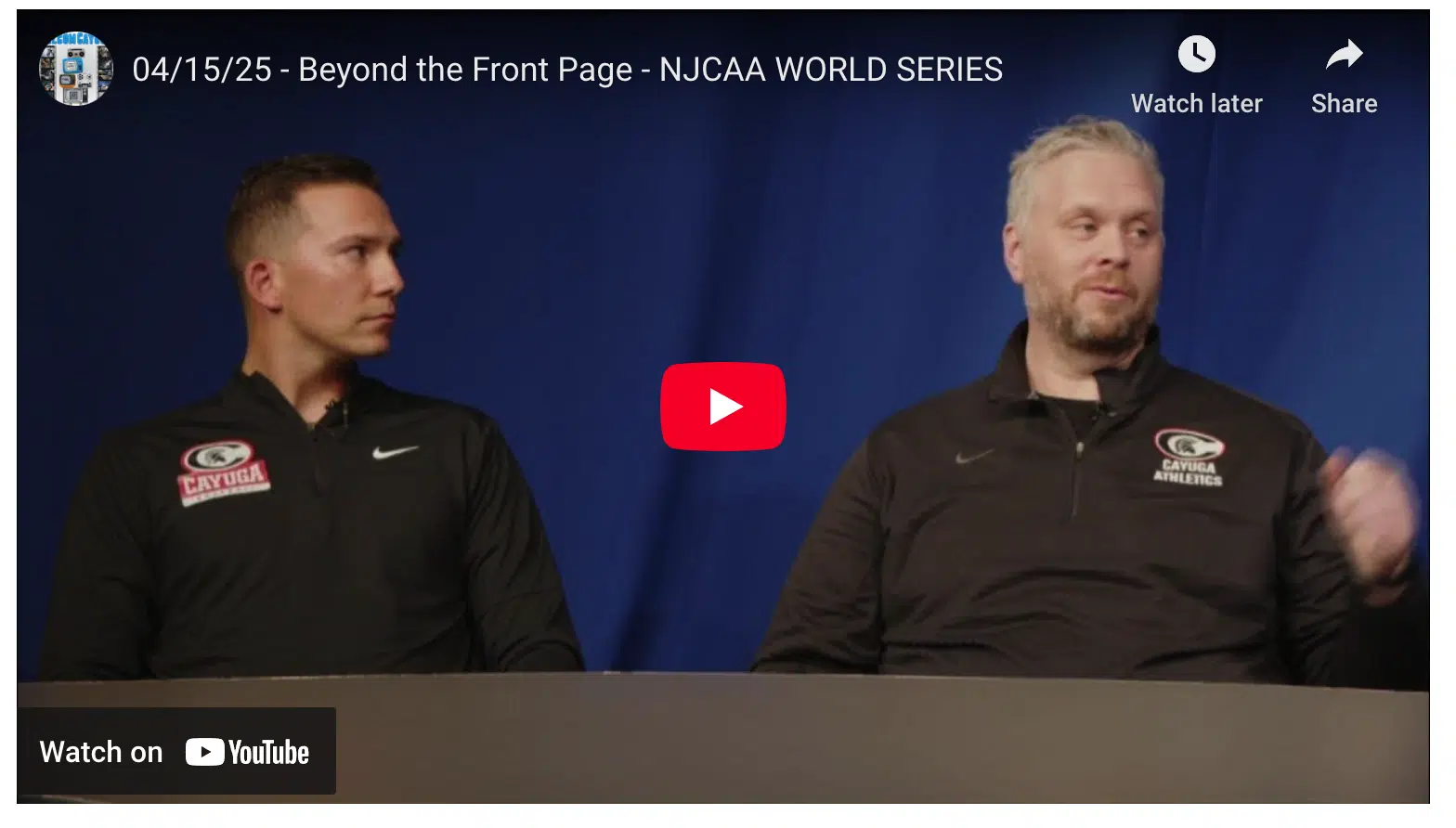 BEYOND THE FRONT PAGE: Talking NJCAA Baseball World Series at Falcon Park (podcast)